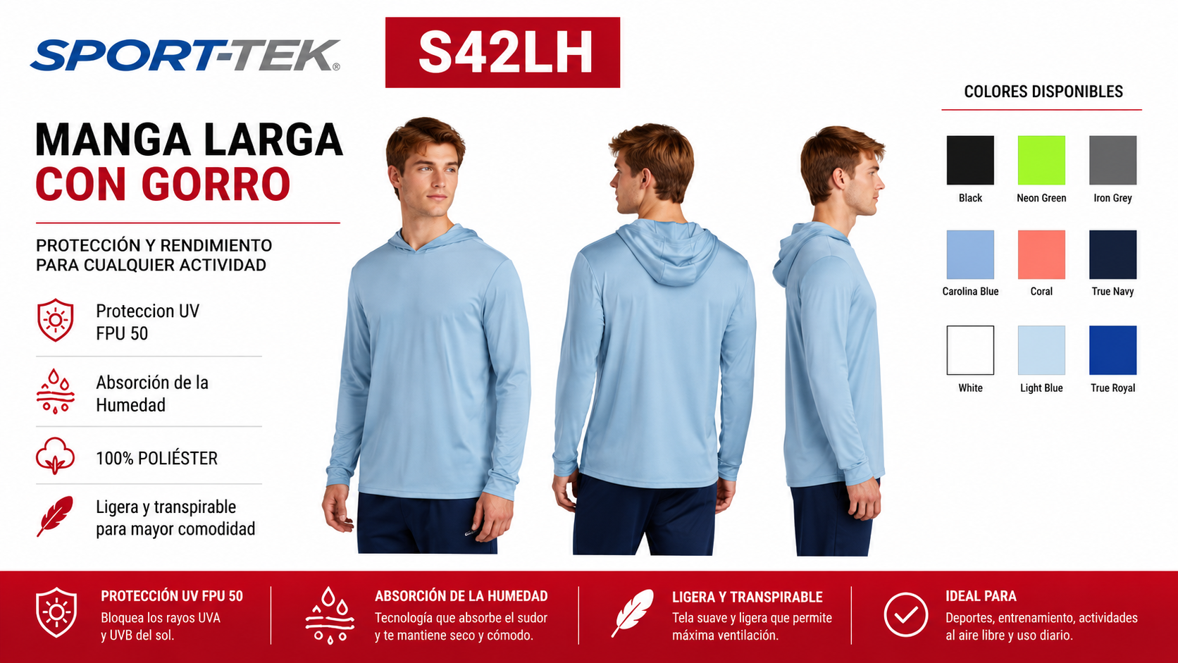 Catalogo de Playeras Manga Larga