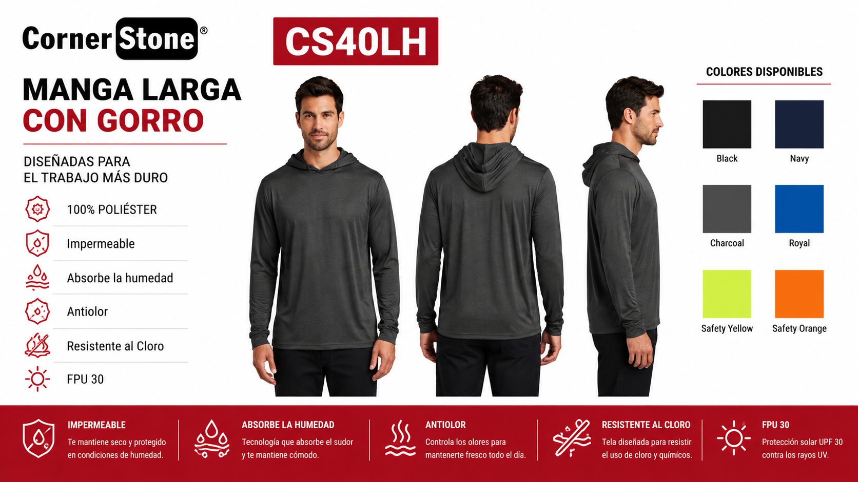 Catalogo de Playeras Manga Larga