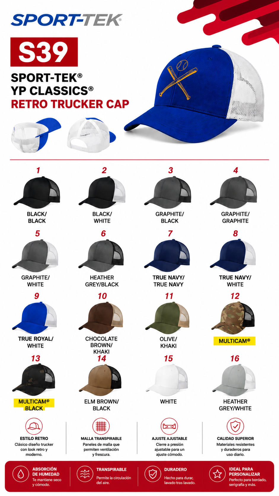 Catalogo de Gorras