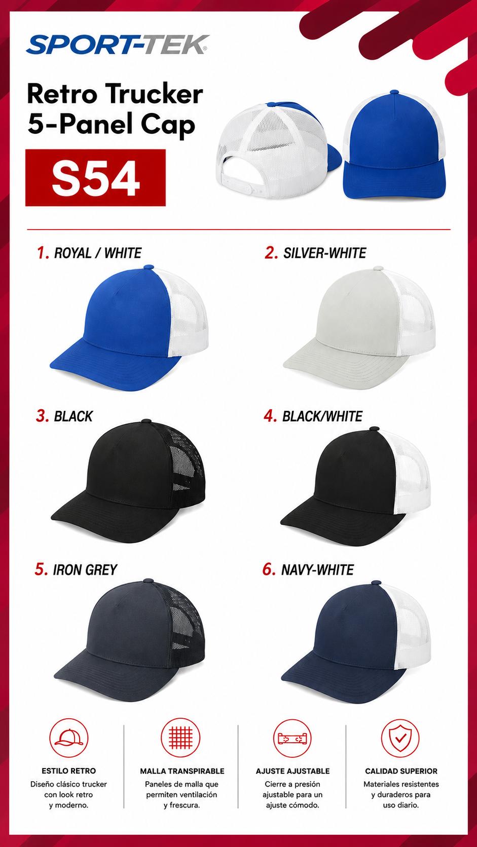 Catalogo de Gorras