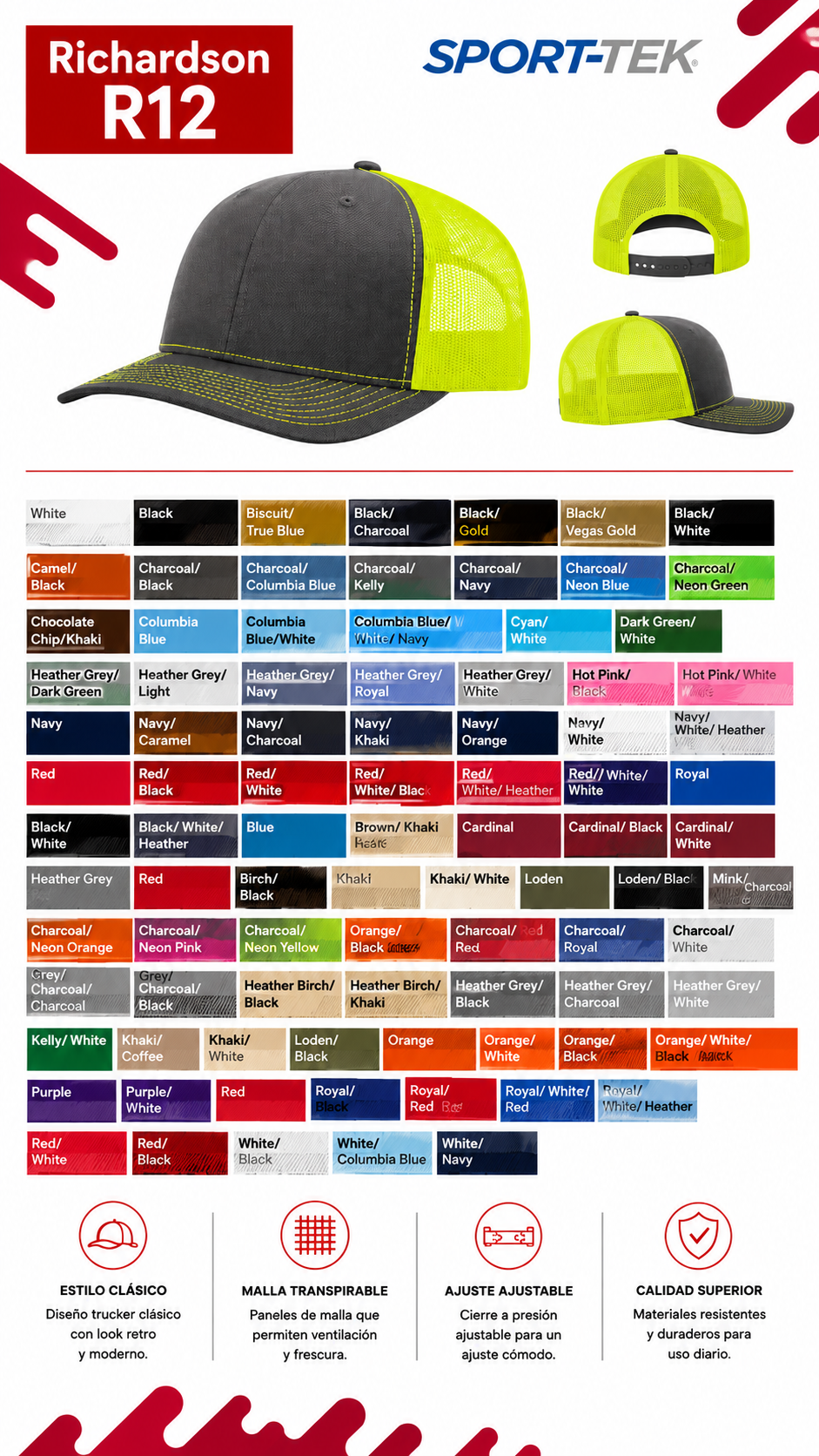 Catalogo de Gorras
